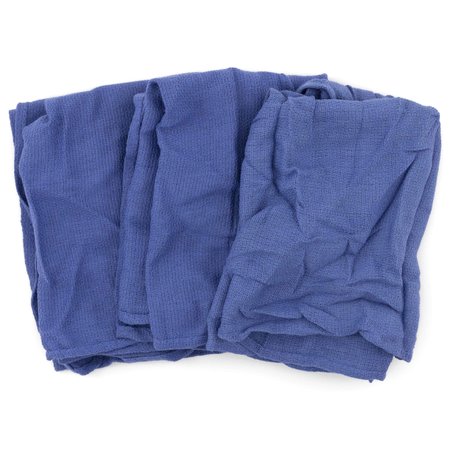 Hospeco Reclaimed Surgical Huck Towel, Blue, PK25 539-25